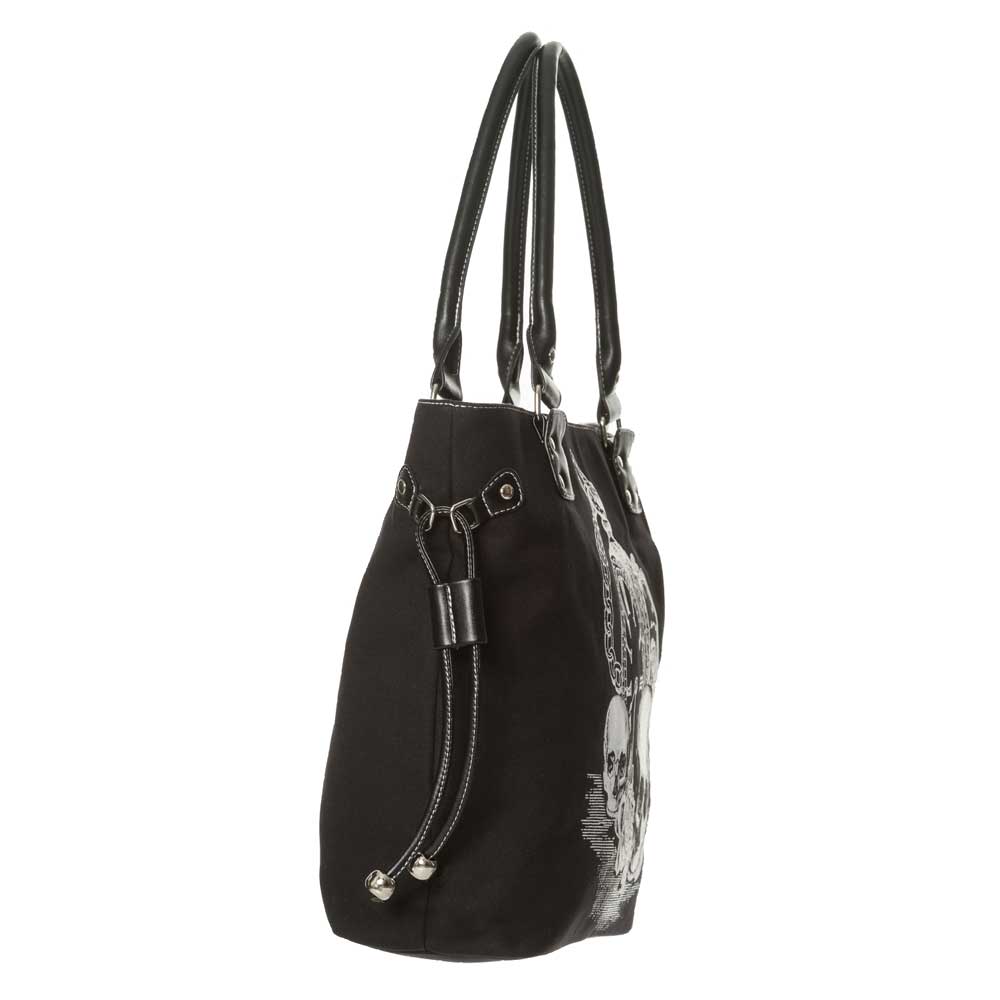 Banned - Back in Black Tragetasche - Schwarz